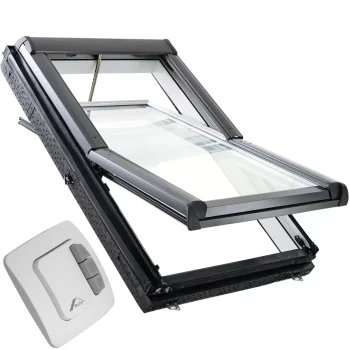 Окно мансардное электрическое пластиковое Designo R4 K2E