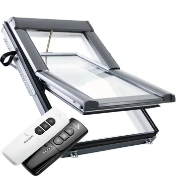 Окно мансардное электрическое пластиковое Designo R6 K2EF